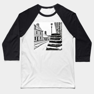 The white steps Baseball T-Shirt